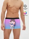 Мужские трусы боксеры / Anime girl with sword