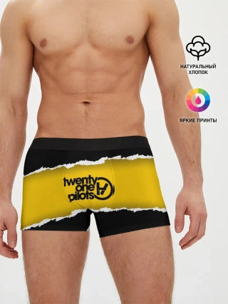 Мужские трусы боксеры / TWENTY ONE PILOTS