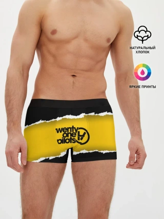 Мужские трусы боксеры / TWENTY ONE PILOTS