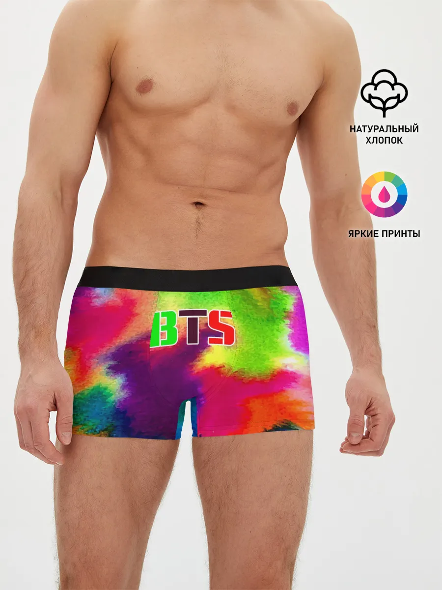 Мужские трусы боксеры / BTS