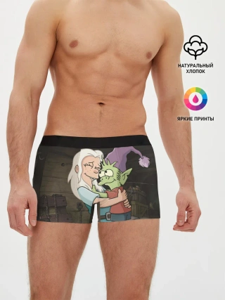 Мужские трусы боксеры / Обнимашки