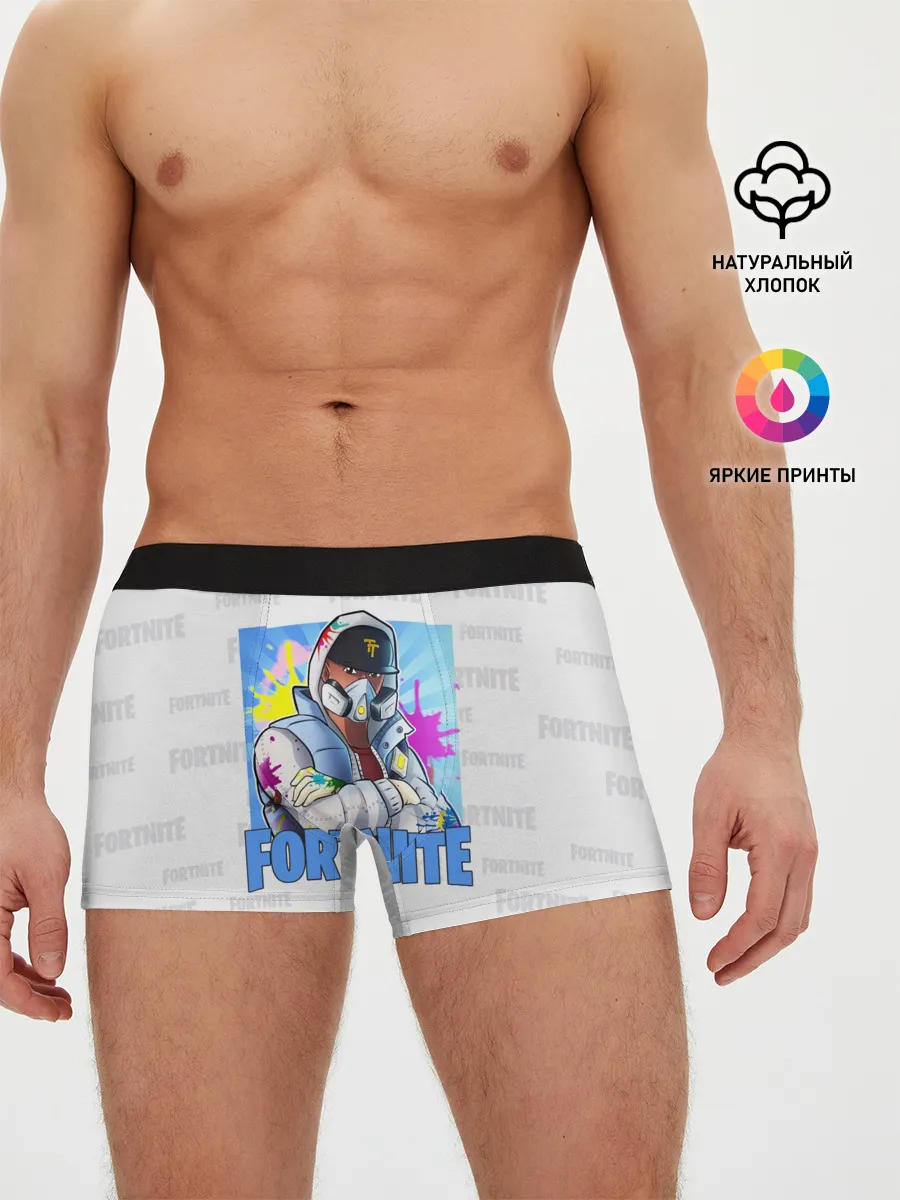 Мужские трусы боксеры / Fortnite Fan Art