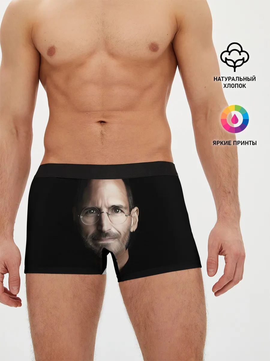 Мужские трусы боксеры / Стив Джобс