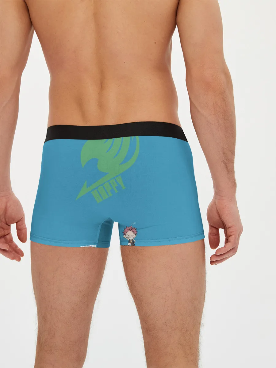 Мужские трусы боксеры / Хэппи и Нацу Драгнил