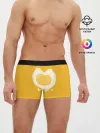 Мужские трусы боксеры / Яичница Сердечко