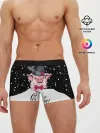 Мужские трусы боксеры / Поросенок в цилиндре