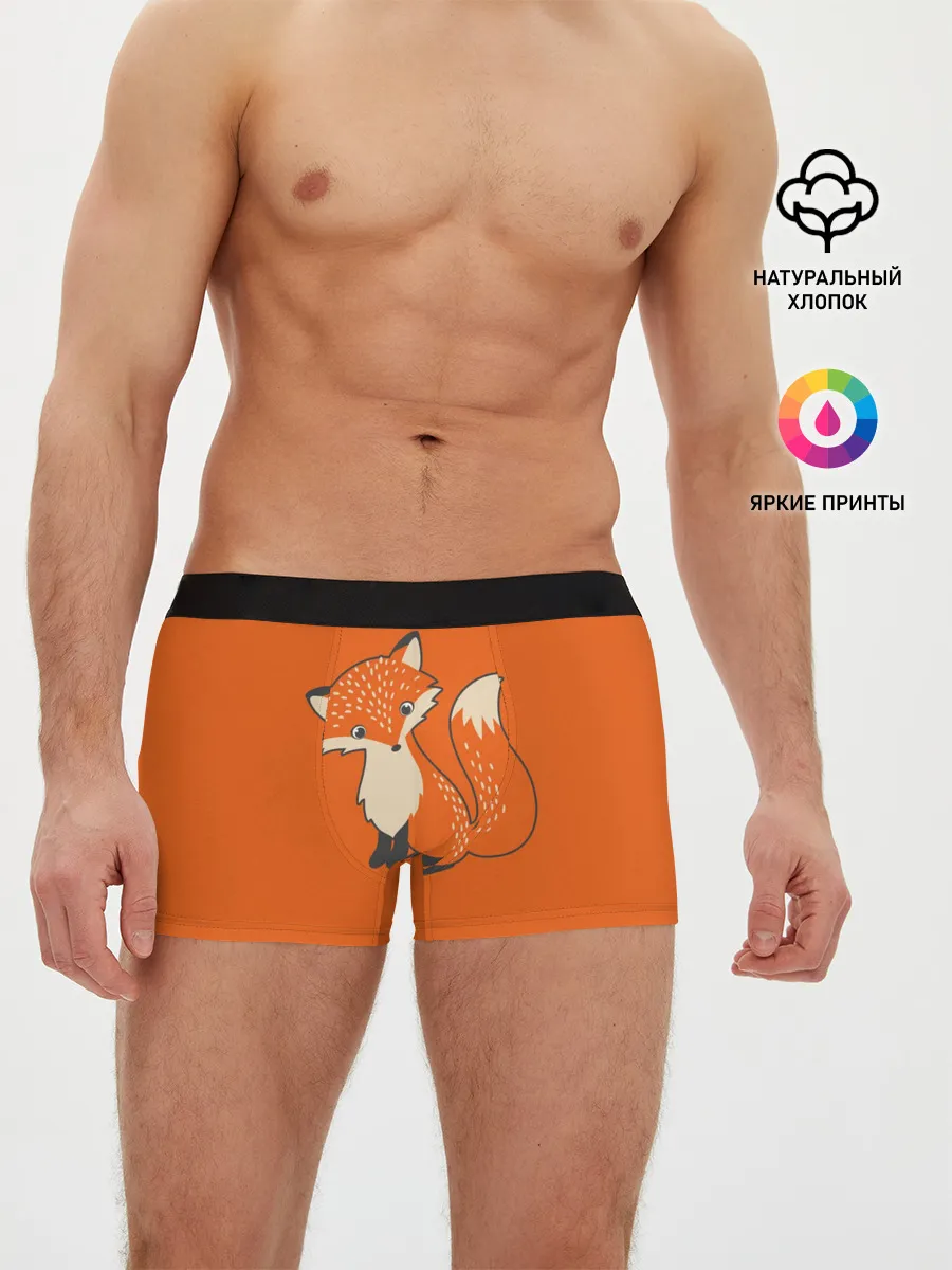 Мужские трусы боксеры / Лисичка