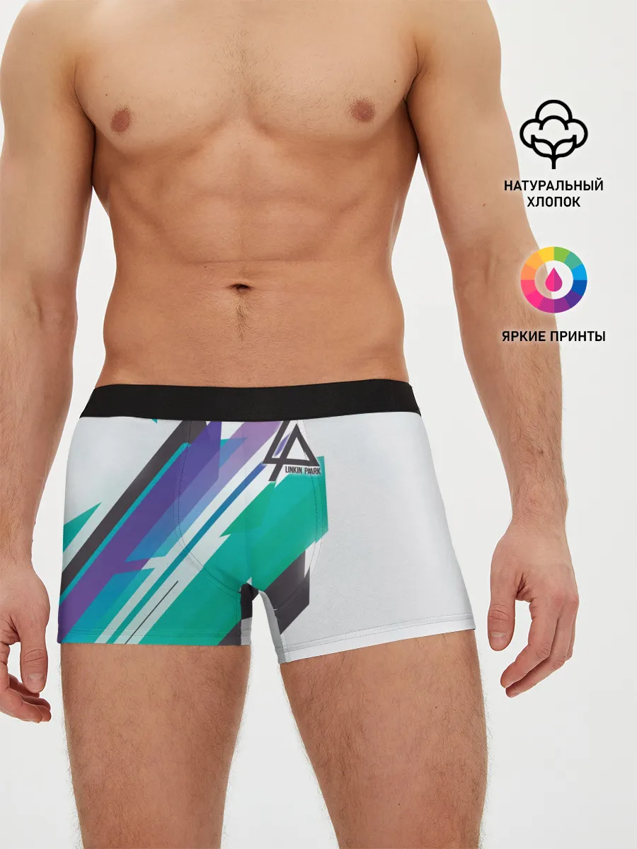 Мужские трусы боксеры / Linkin Park
