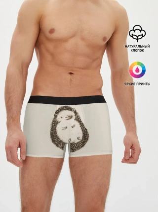 Мужские трусы боксеры / Пузико Ежика