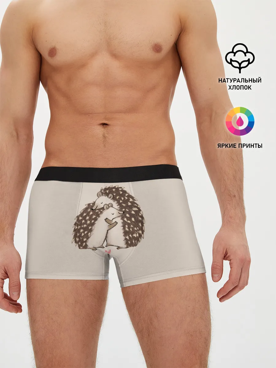 Мужские трусы боксеры / Любовь Ежиков