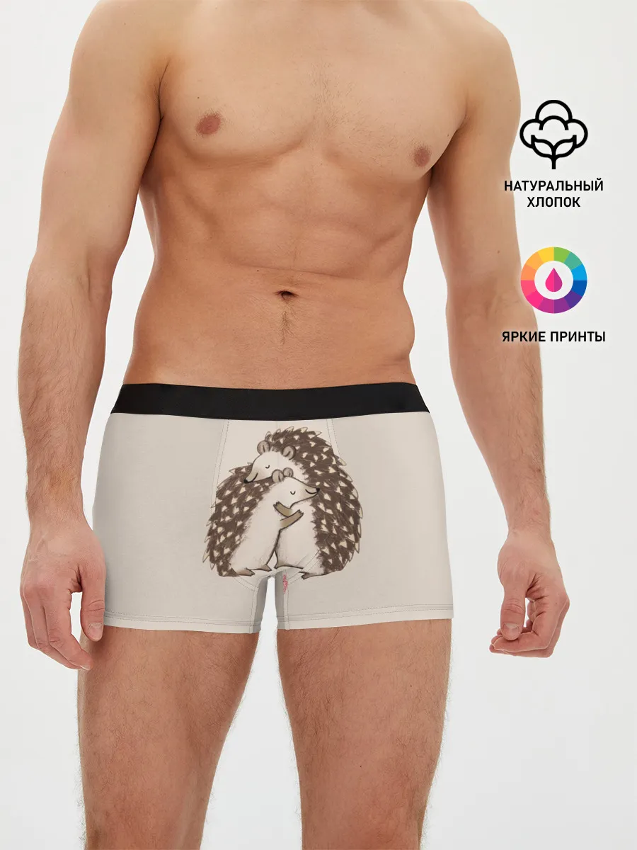 Мужские трусы боксеры / Любовь Ежиков