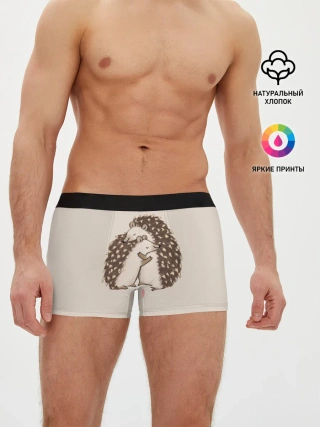 Мужские трусы боксеры / Любовь Ежиков