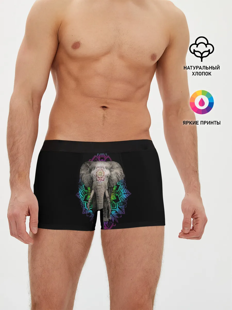 Мужские трусы боксеры / Индийский Слон