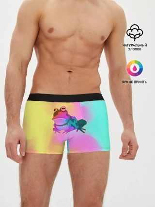Мужские трусы боксеры / Кислотная Гипножаба