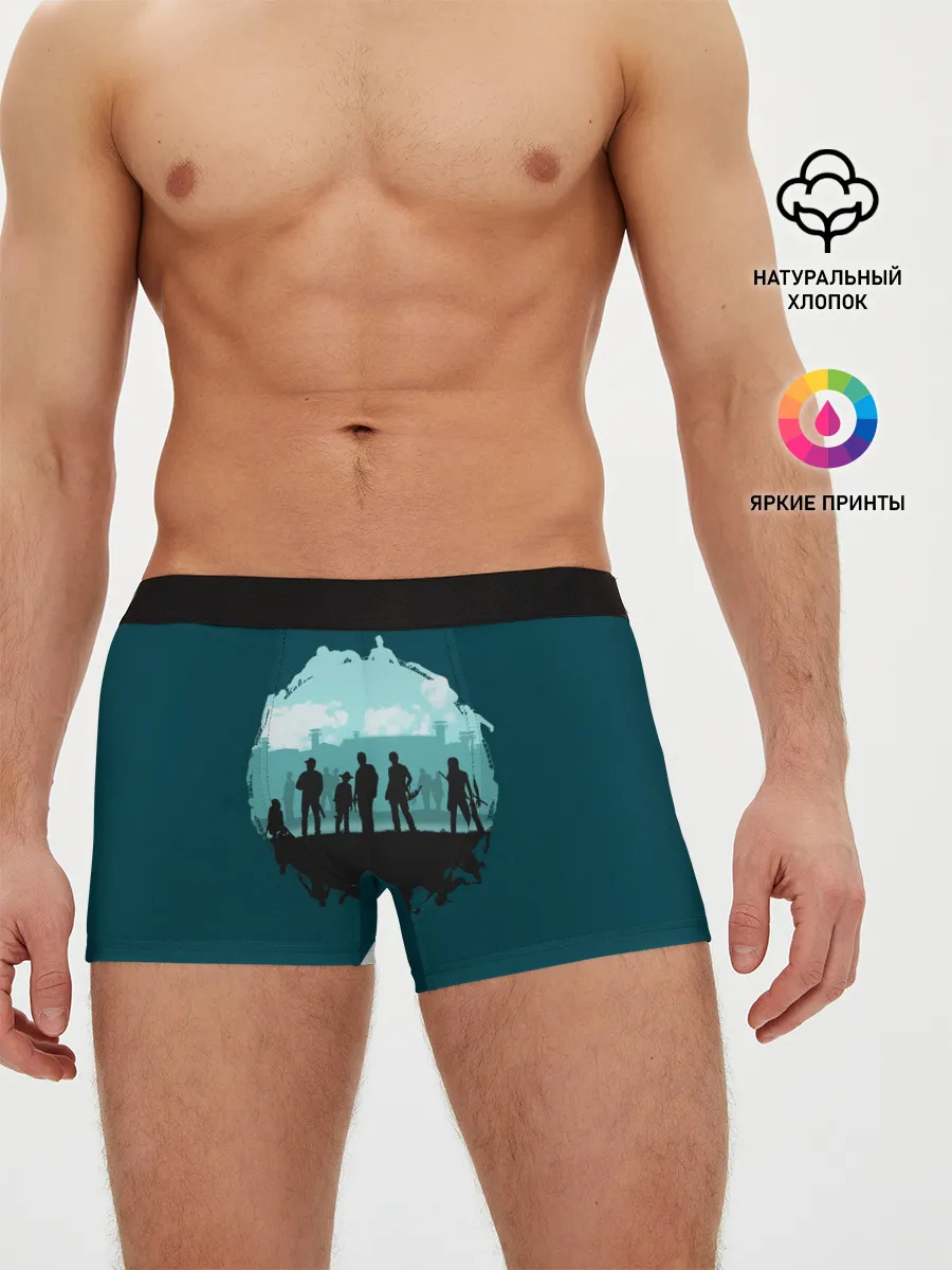 Мужские трусы боксеры / Ходячие Мертвецы