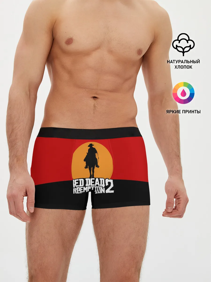 Мужские трусы боксеры / Red Dead Redemption 2