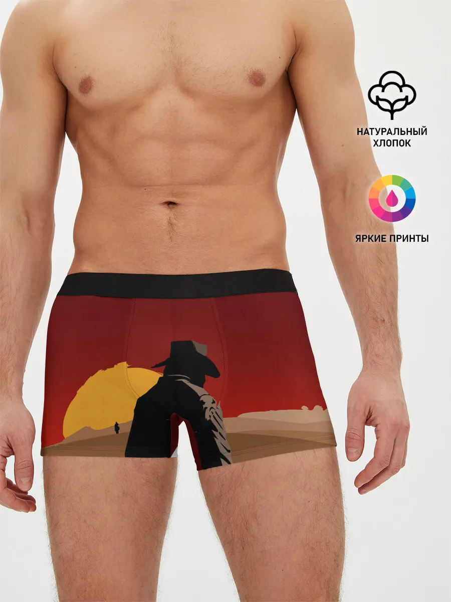 Мужские трусы боксеры / Red Dead Redemption 2