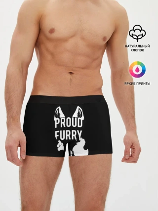 Мужские трусы боксеры / Proud Furry