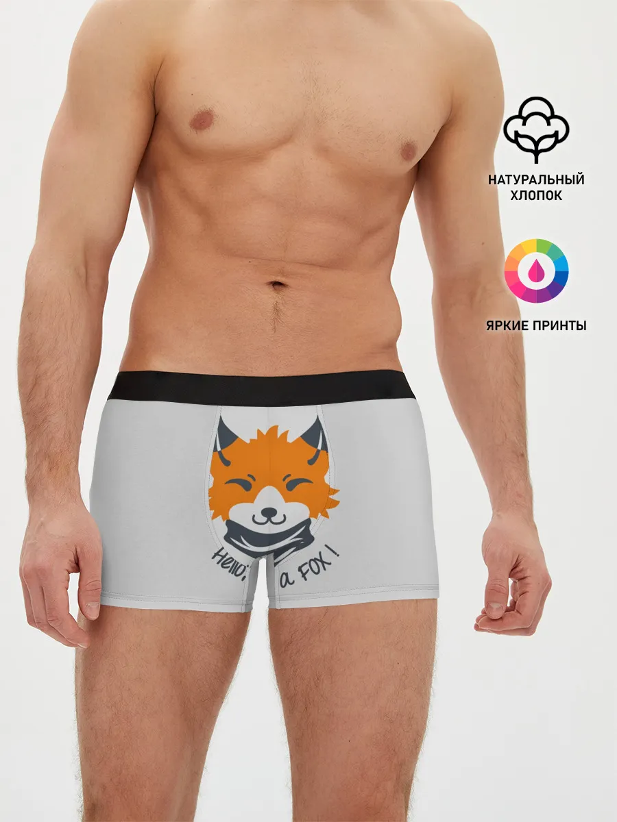Мужские трусы боксеры / Hello Fox