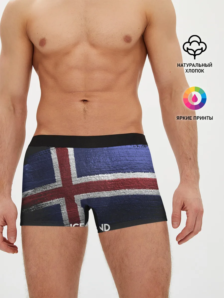 Мужские трусы боксеры / Iceland