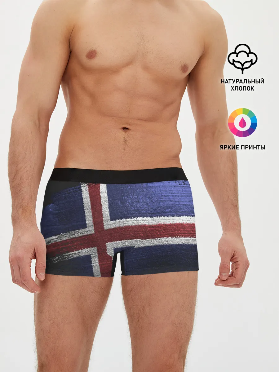 Мужские трусы боксеры / Iceland