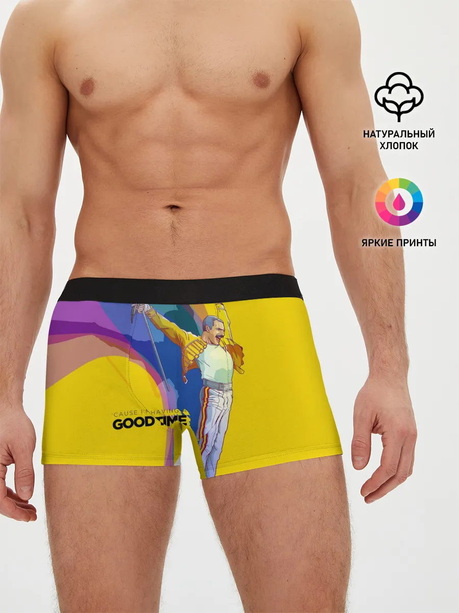 Мужские трусы боксеры / Фредди Меркьюри