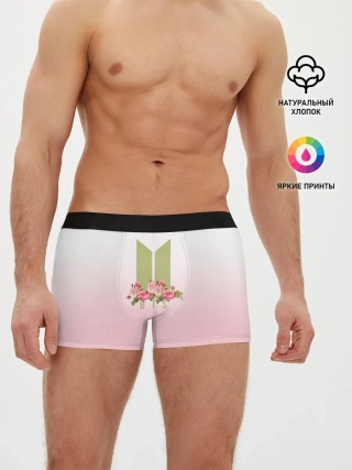 Мужские трусы боксеры / BTS