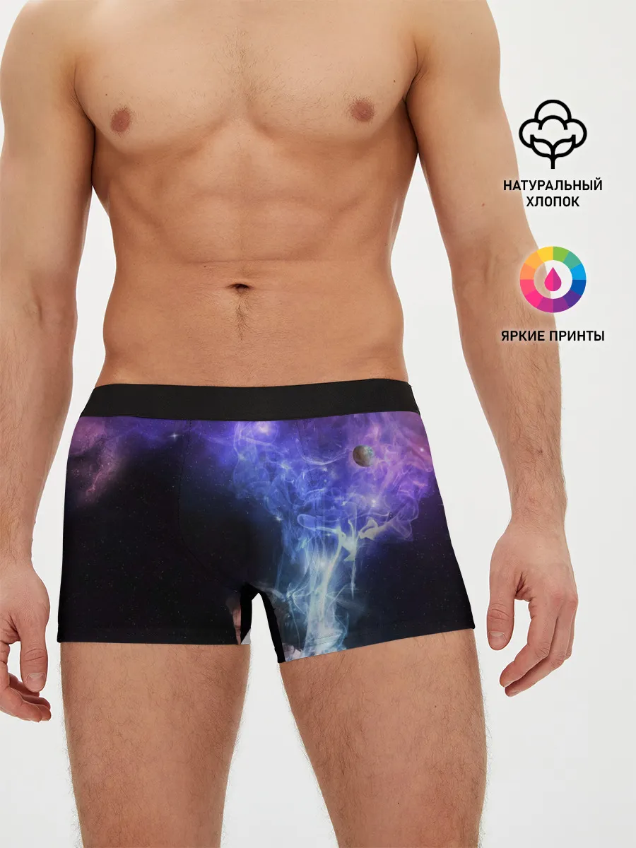 Мужские трусы боксеры / Elon Musk space Илон Маск