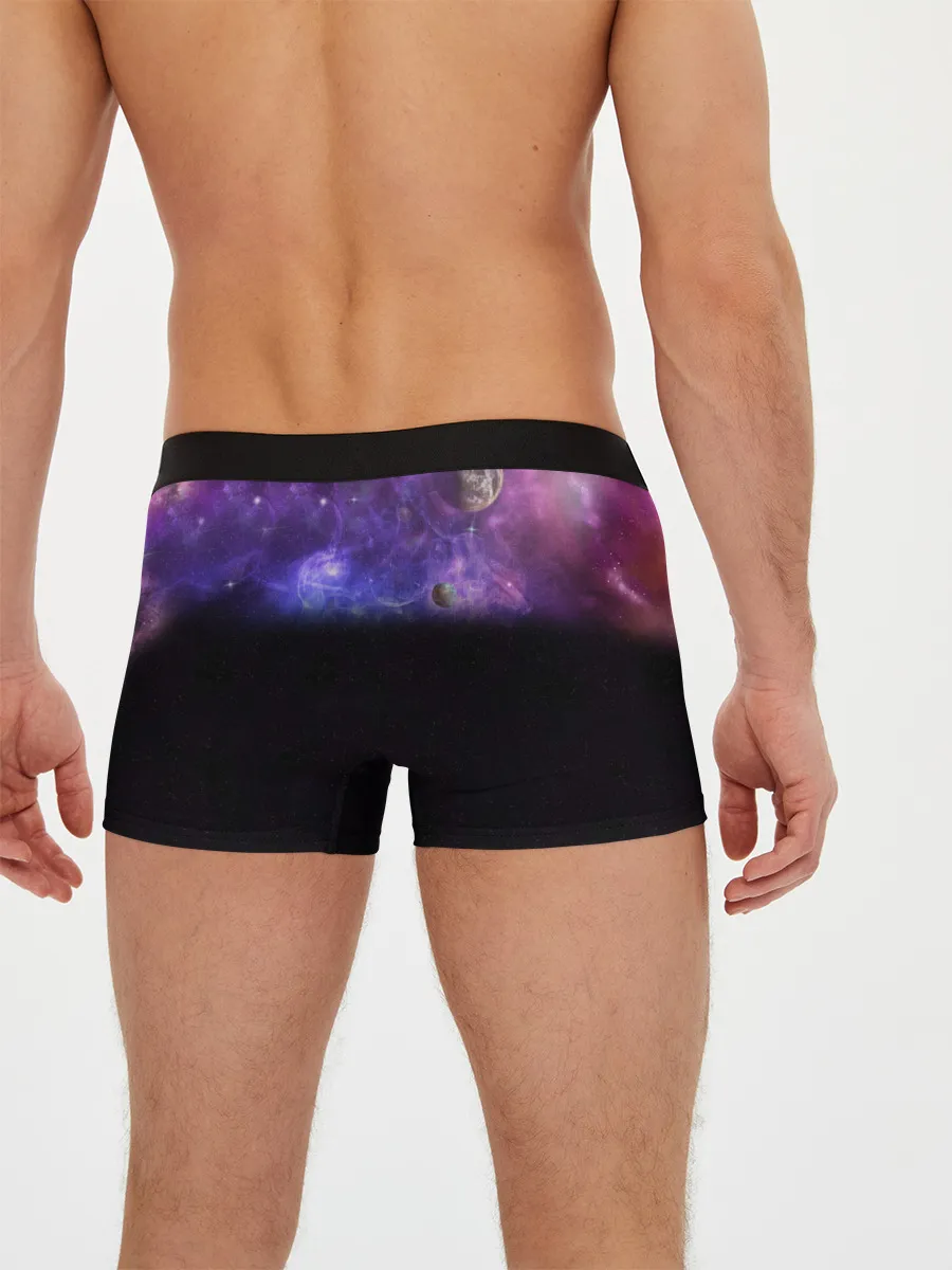 Мужские трусы боксеры / Elon Musk space Илон Маск