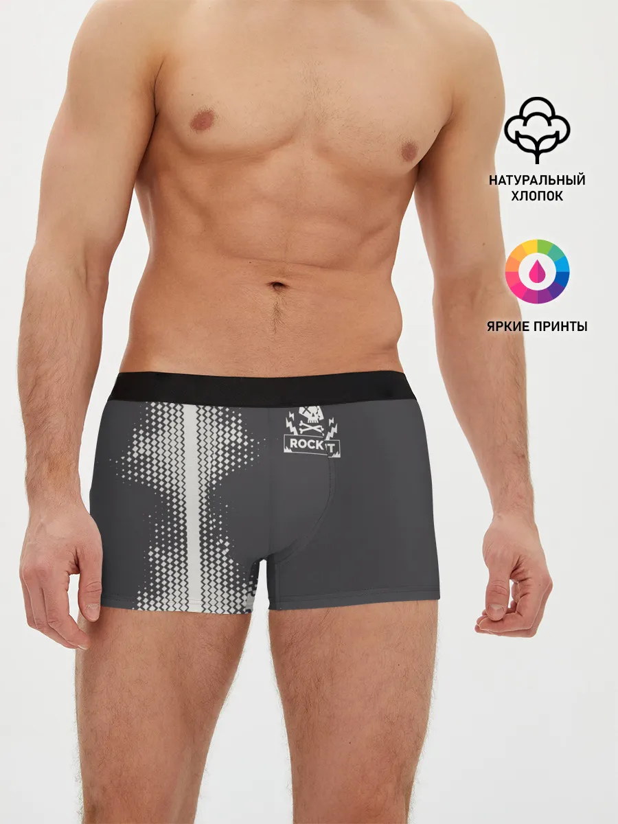 Мужские трусы боксеры / I Love Rock