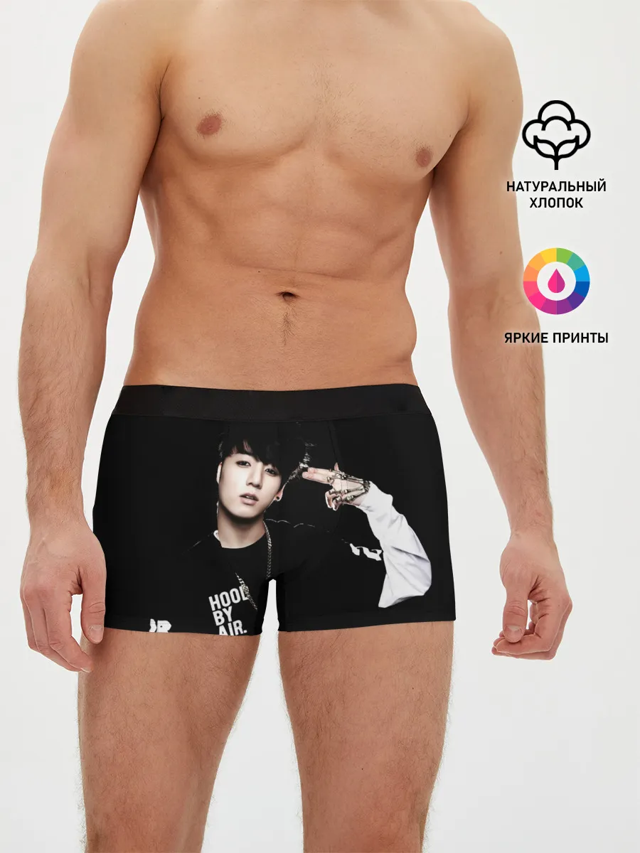 Мужские трусы боксеры / BTS Kpop