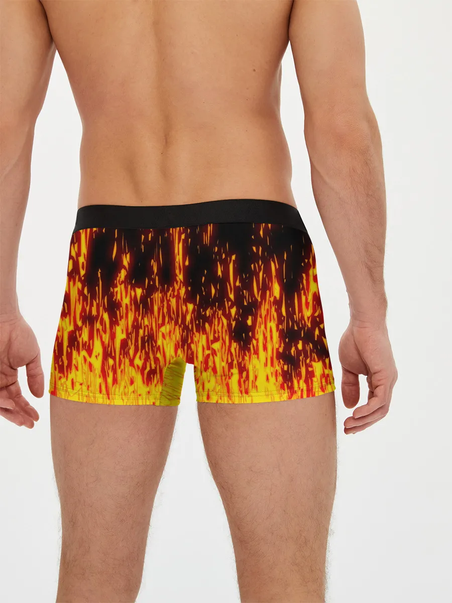 Мужские трусы боксеры / FIRE PUMPKIN