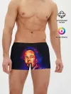Мужские трусы боксеры / Яркий Илон Маск