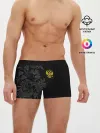 Мужские трусы боксеры / Герб России и Орнамент
