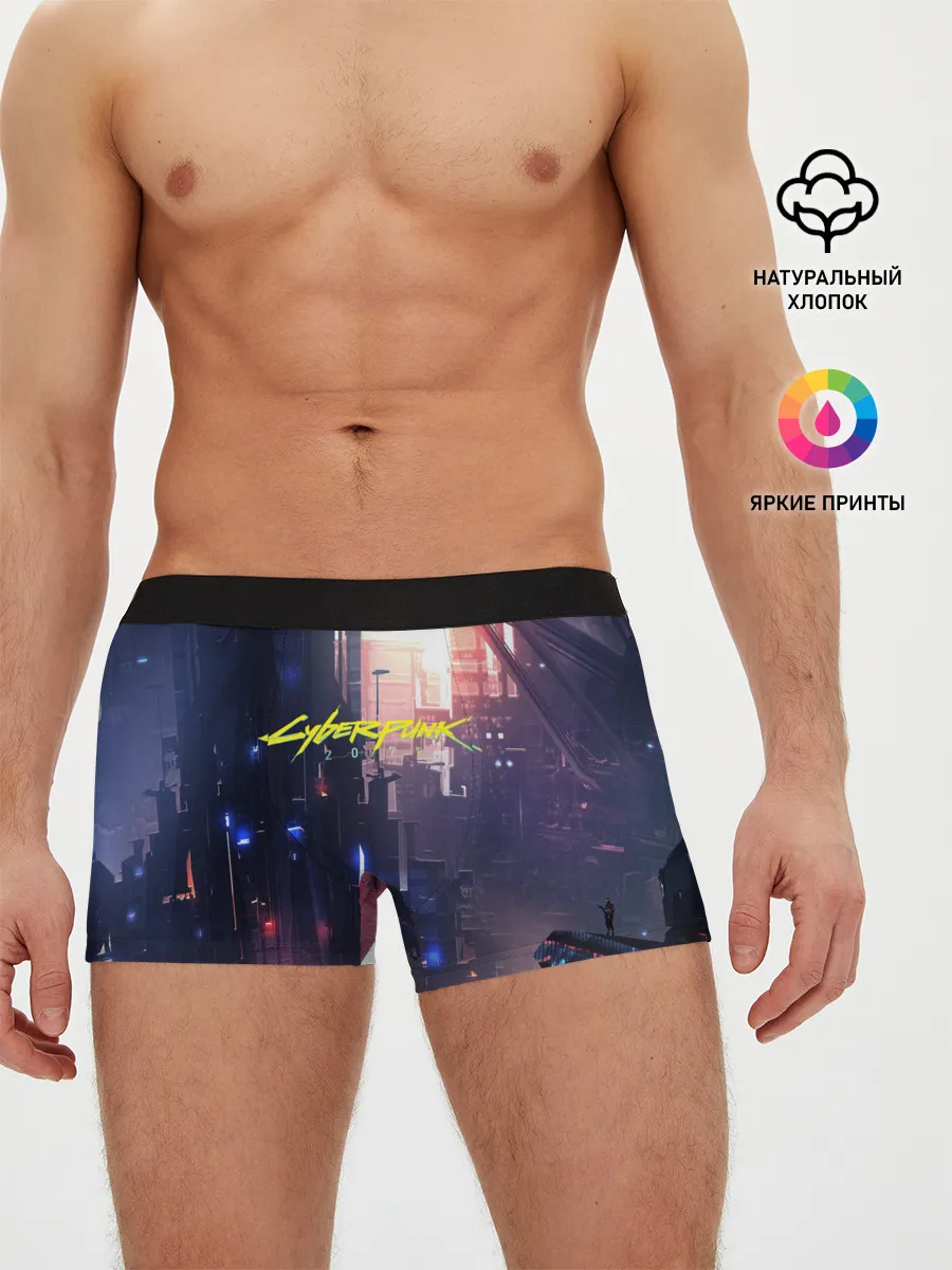 Мужские трусы боксеры / Cyberpunk 2077