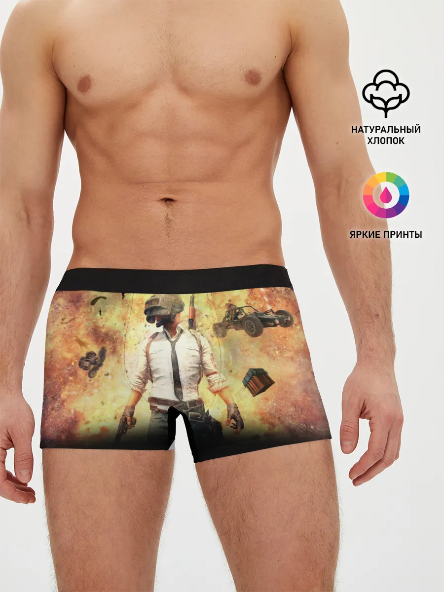 Мужские трусы боксеры / PUBG