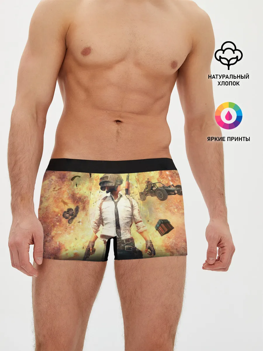 Мужские трусы боксеры / PUBG