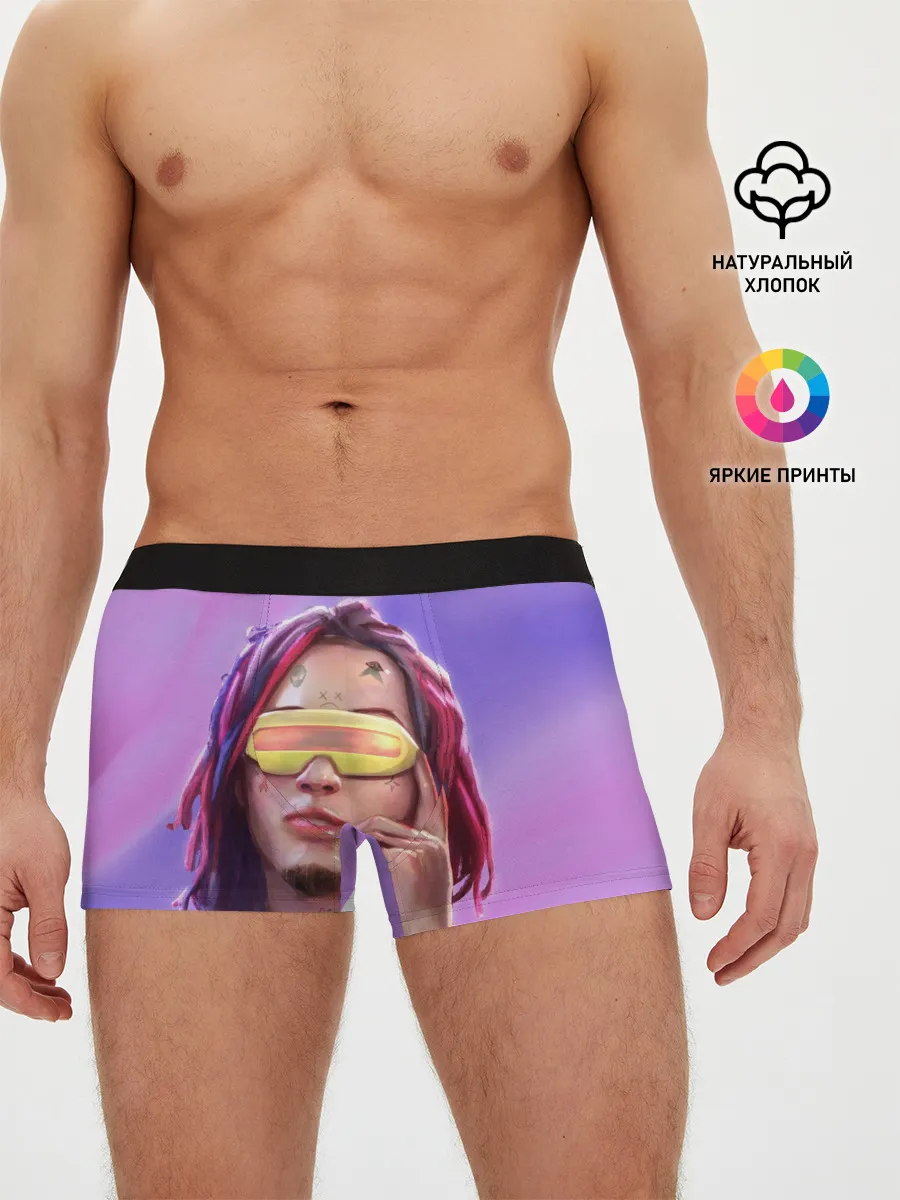 Мужские трусы боксеры / Lil Pump