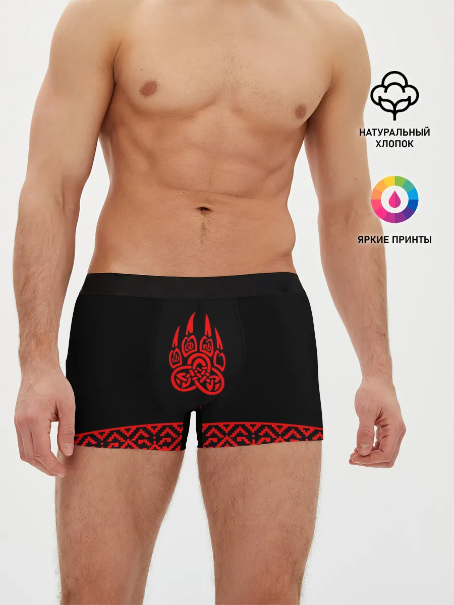 Мужские трусы боксеры / печать Велеса