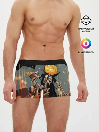 Мужские трусы боксеры / Halloween