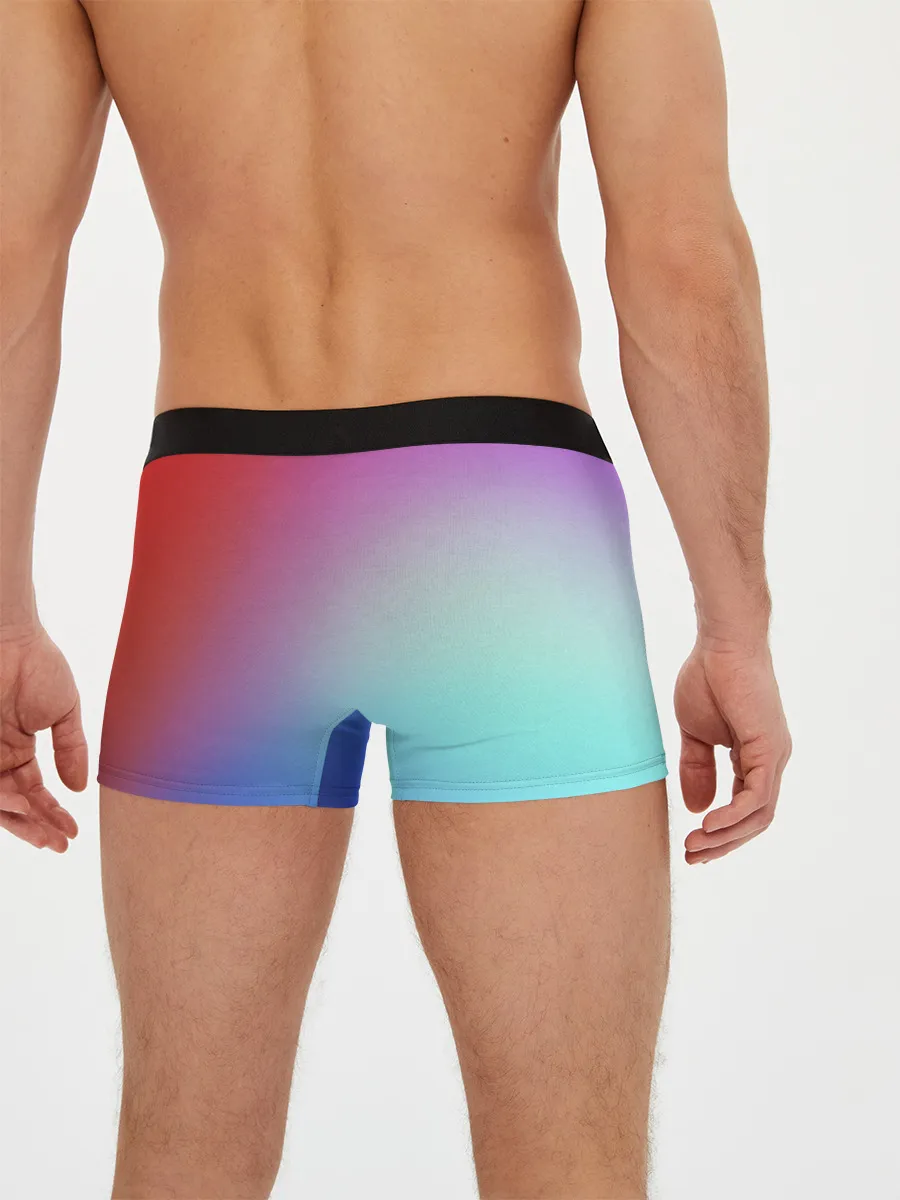Мужские трусы боксеры / Colorful Gradient