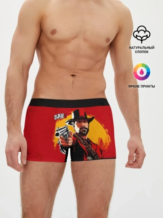 Мужские трусы боксеры / Red Dead Redemption 2