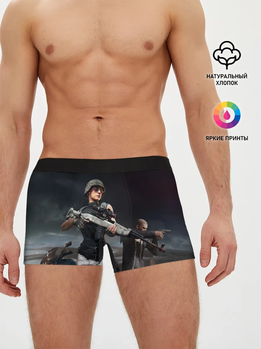 Мужские трусы боксеры / PUBG
