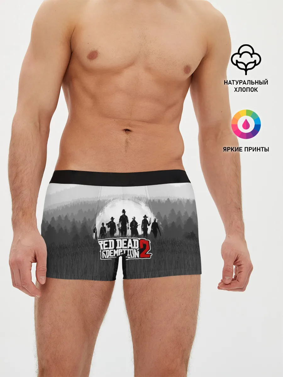 Мужские трусы боксеры / Red Dead Redemption 2