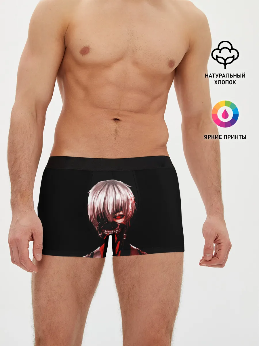 Мужские трусы боксеры / Ken Kaneki в крови