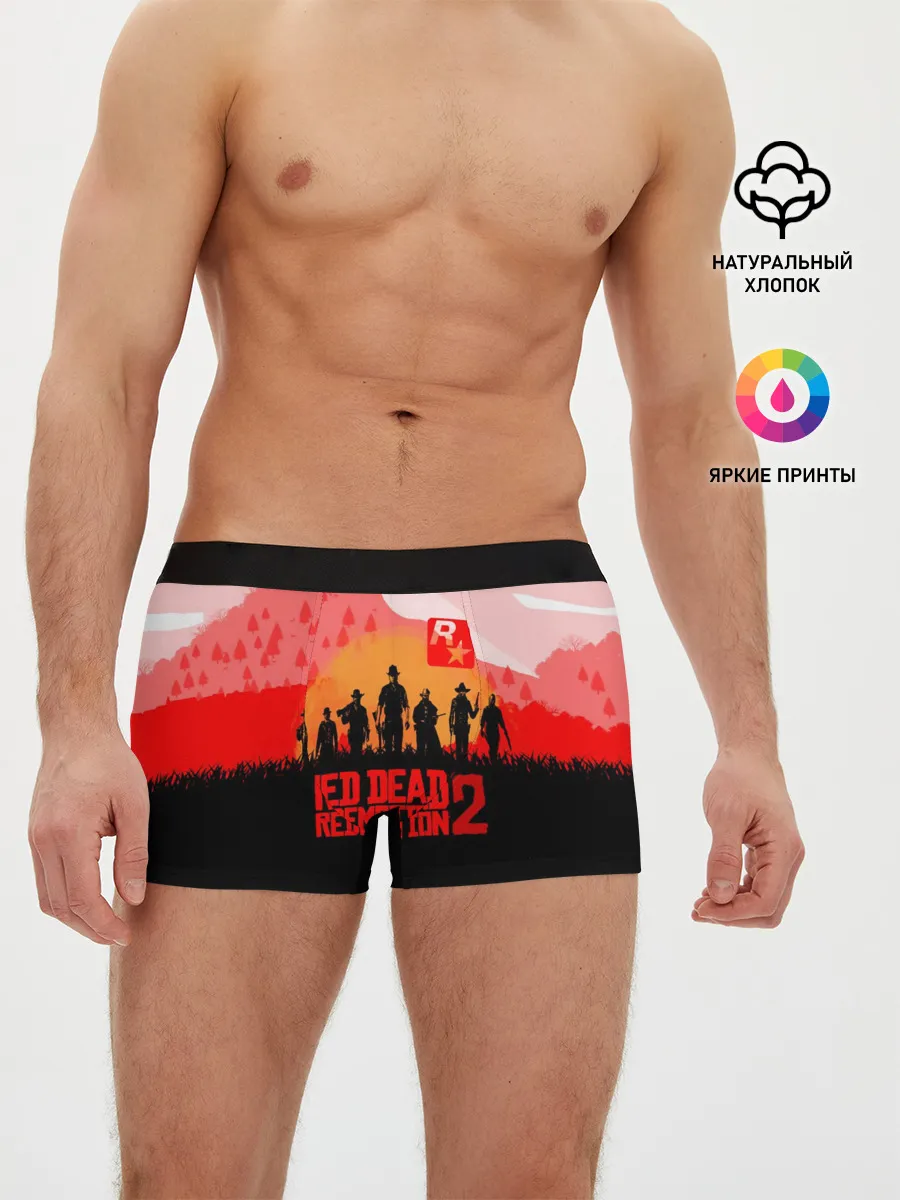 Мужские трусы боксеры / RED DEAD REDEMPTION 2