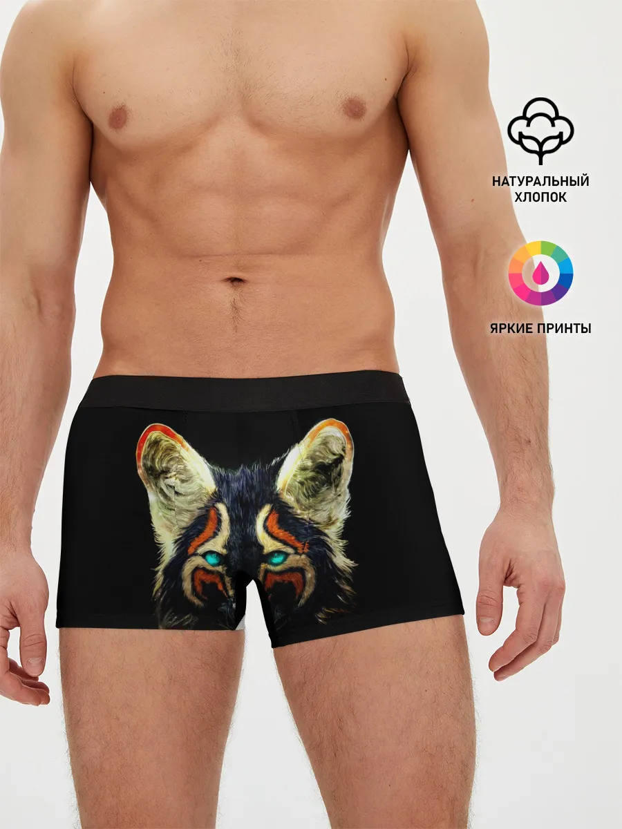 Мужские трусы боксеры / Рыжий лис