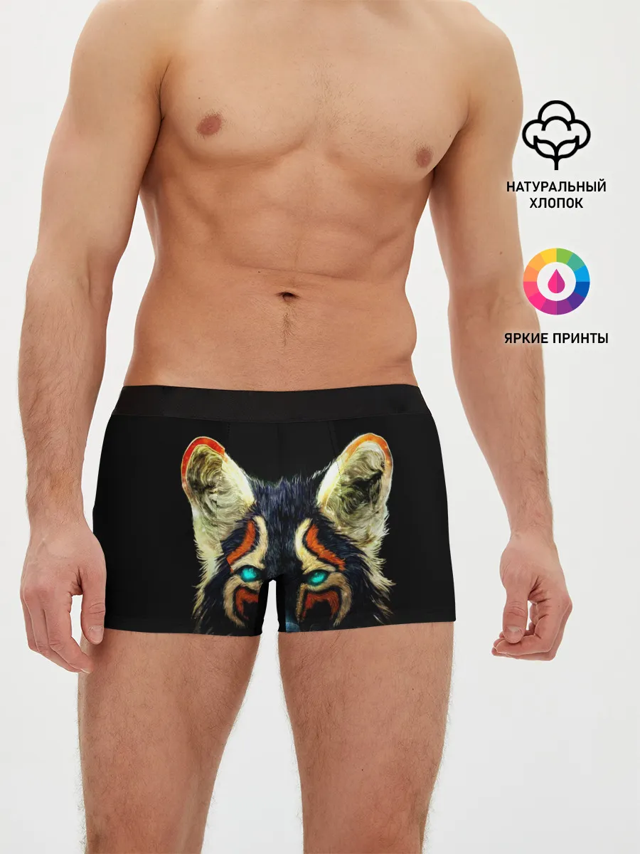 Мужские трусы боксеры / Рыжий лис