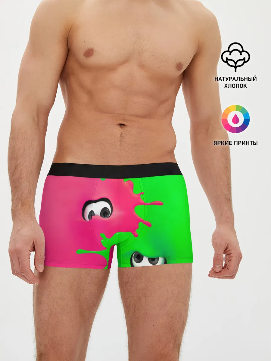 Мужские трусы боксеры / Splatoon