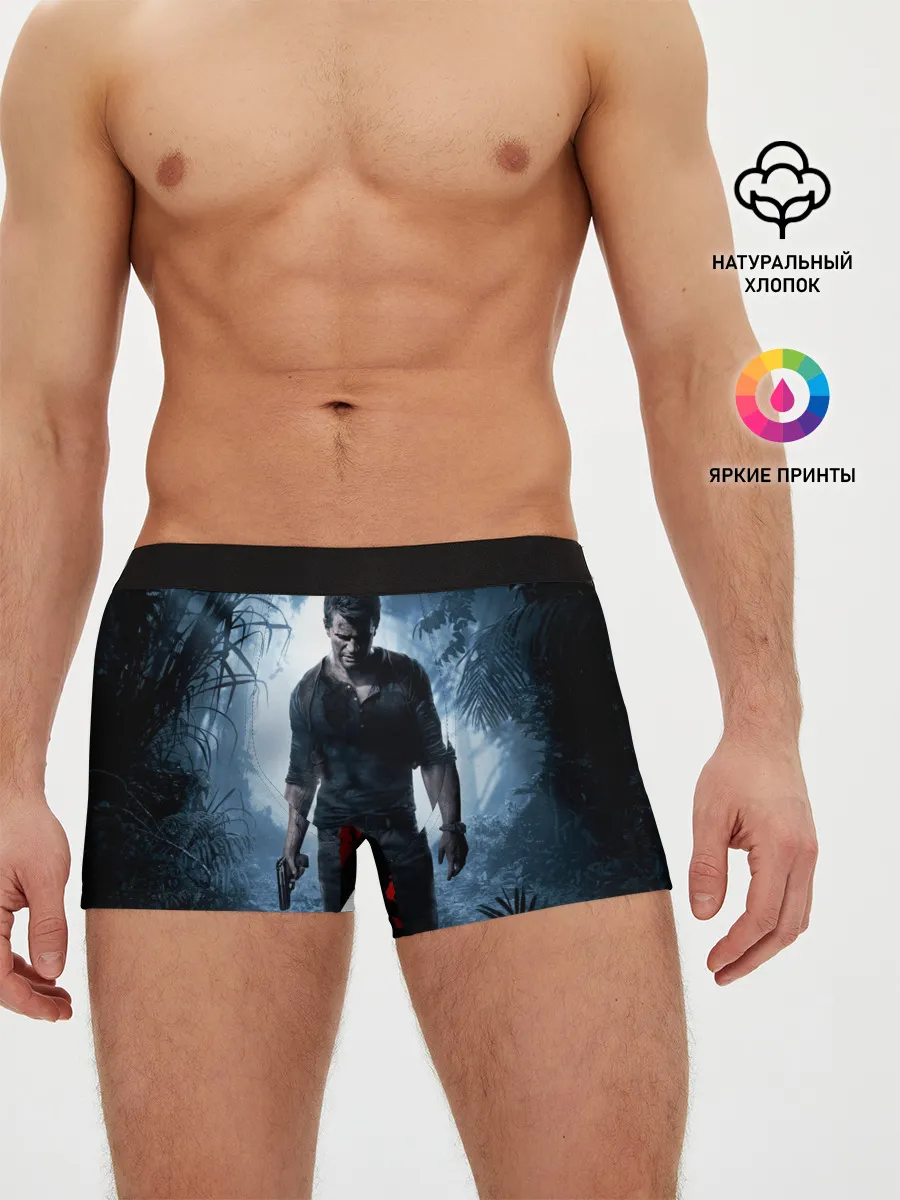 Мужские трусы боксеры / Uncharted 4